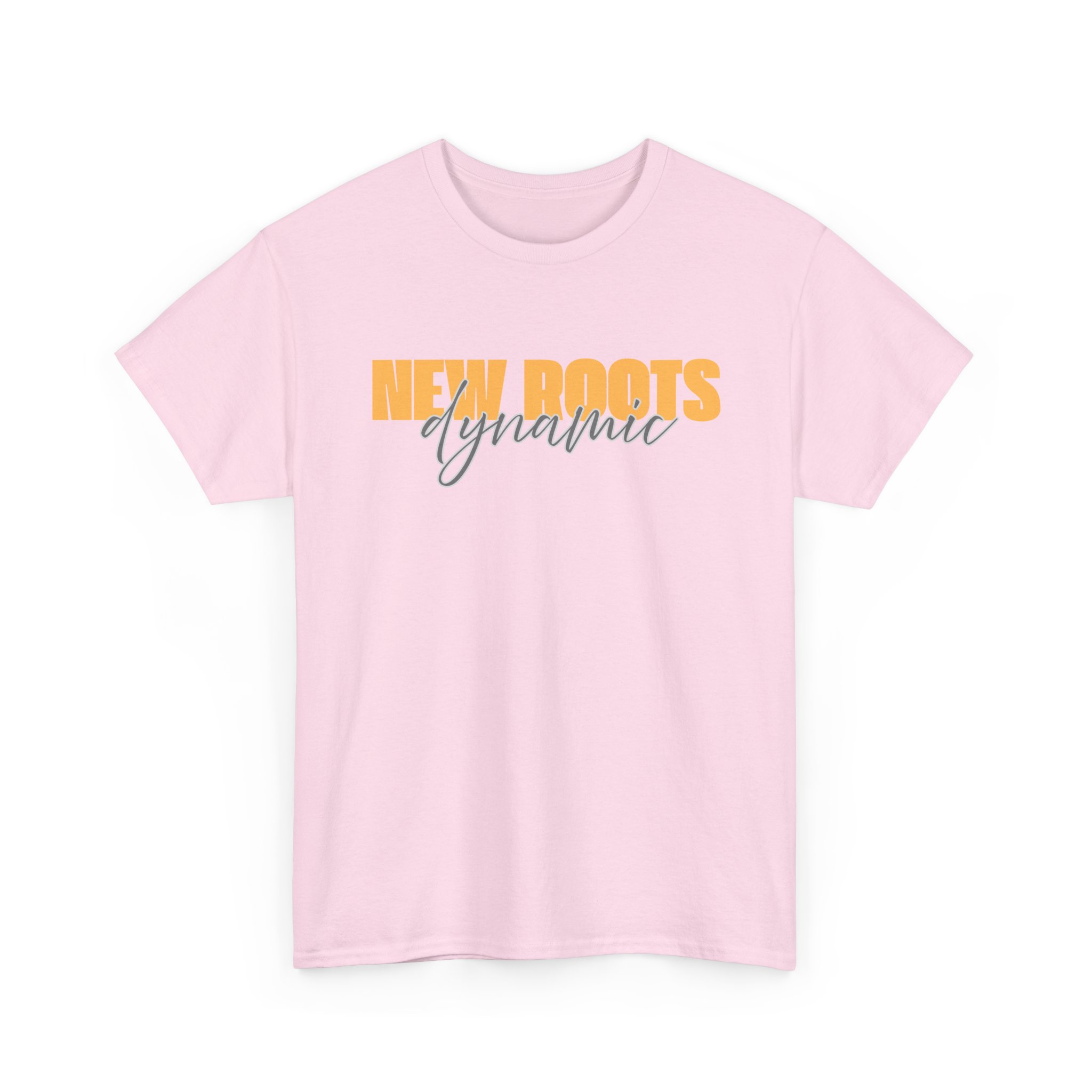 New Roots Dynamic Precious Metals Tee | Typographic Script Logo, Minimal Retro Text Shirt - Image 13