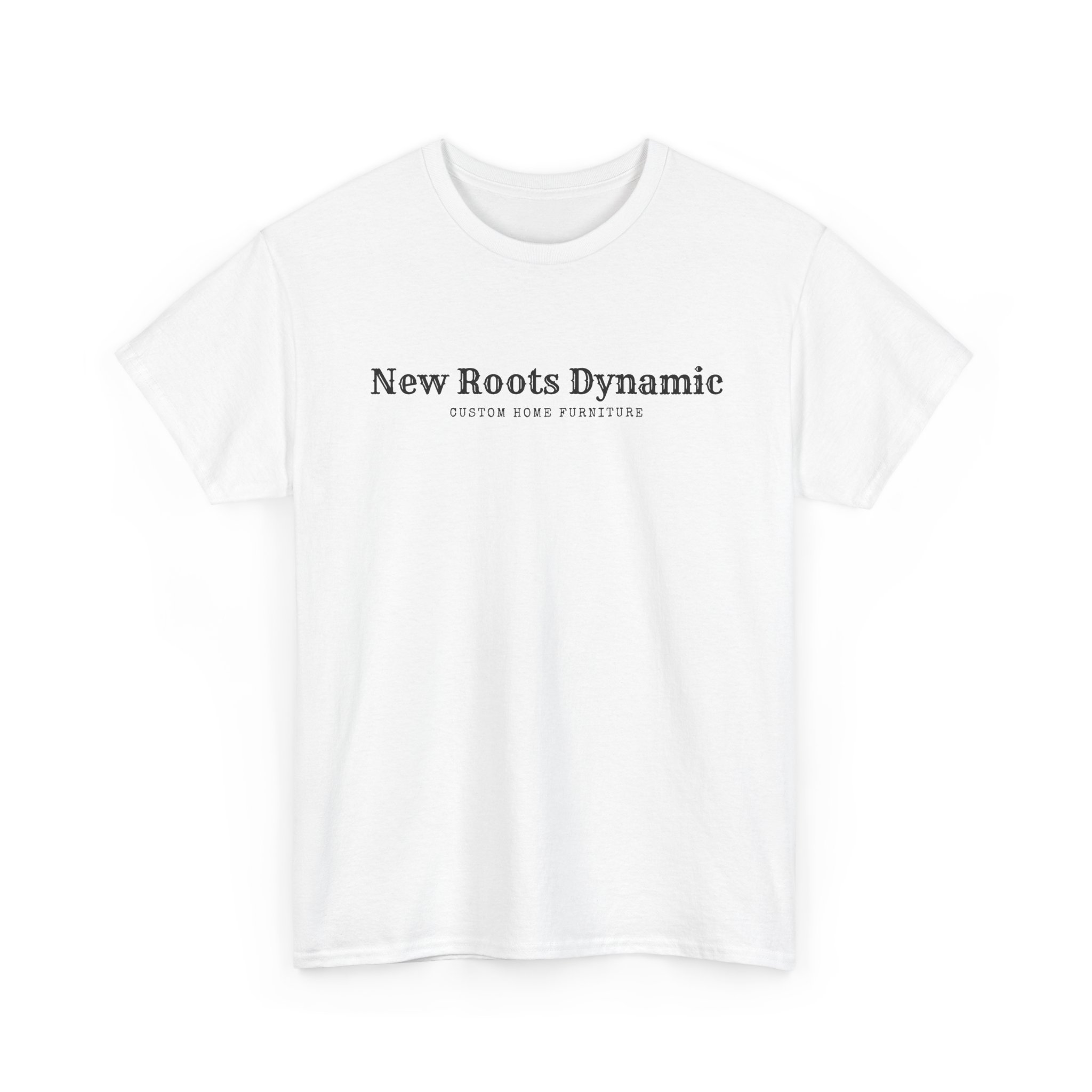 New Roots Dynamic Western Tee | Minimal Logo Shirt, Small Center Chest Text - Image 5
